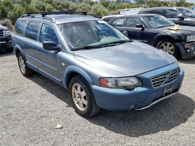 YV1SZ59H931112017 - 2003 VOLVO XC70 BLUE photo 1