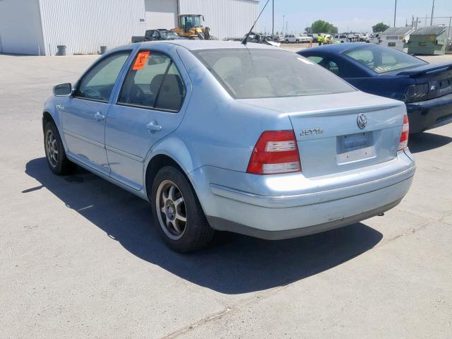 3VWRA69M35M026896 - 2005 VOLKSWAGEN JETTA GL BLUE photo 3