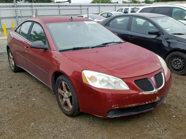 1G2ZH57N994170401 - 2009 PONTIAC G6 GT BURGUNDY photo 1