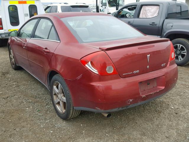 1G2ZH57N994170401 - 2009 PONTIAC G6 GT BURGUNDY photo 3