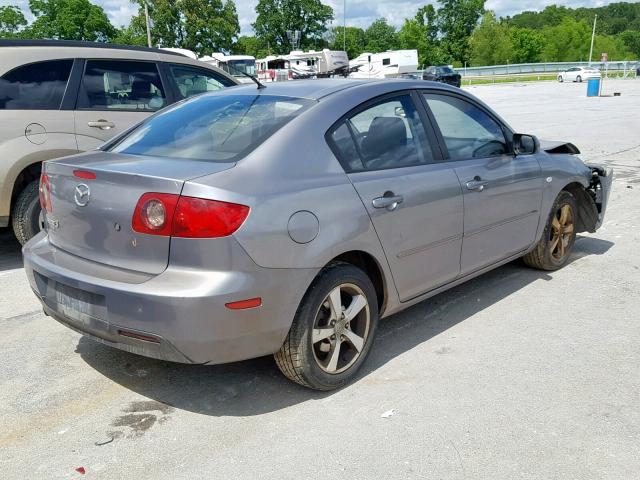 JM1BK12F151342150 - 2005 MAZDA 3 I SILVER photo 4