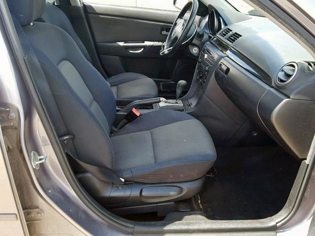 JM1BK12F151342150 - 2005 MAZDA 3 I SILVER photo 5