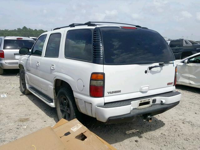 1GKEK63UX4J186300 - 2004 GMC YUKON DENA WHITE photo 3