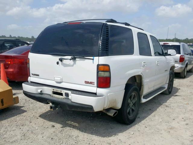 1GKEK63UX4J186300 - 2004 GMC YUKON DENA WHITE photo 4