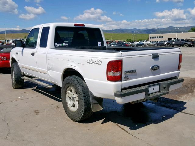 1FTZR15E36PA53623 - 2006 FORD RANGER SUP WHITE photo 3