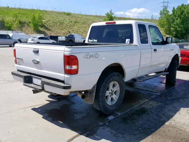 1FTZR15E36PA53623 - 2006 FORD RANGER SUP WHITE photo 4