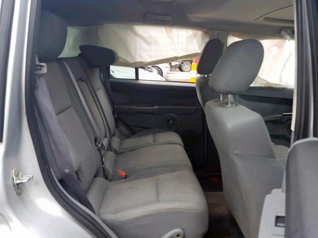 1J8HG48K57C669927 - 2007 JEEP COMMANDER GRAY photo 6