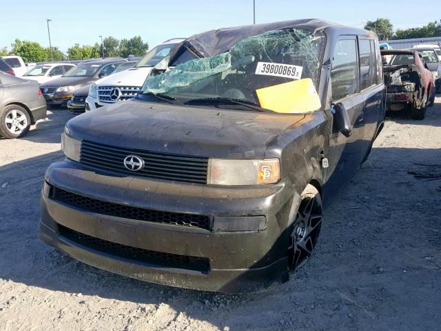 JTLKT324350190924 - 2005 TOYOTA SCION XB 黑色 照片 2