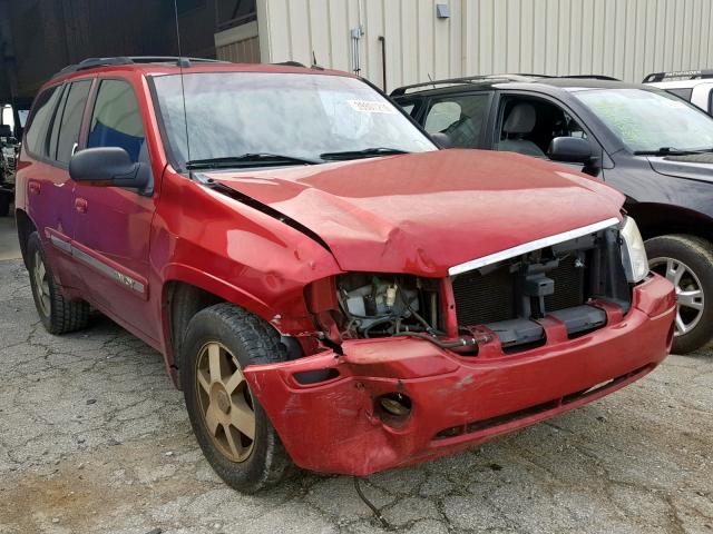 1GKDS13S752232318 - 2005 GMC ENVOY RED photo 1