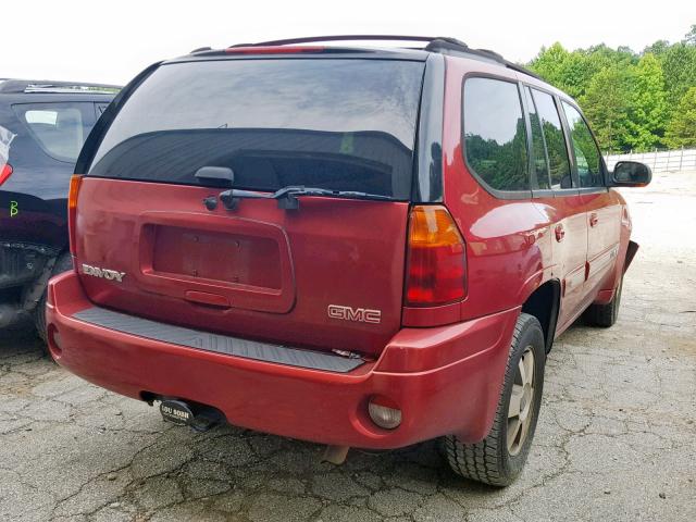 1GKDS13S752232318 - 2005 GMC ENVOY RED photo 4