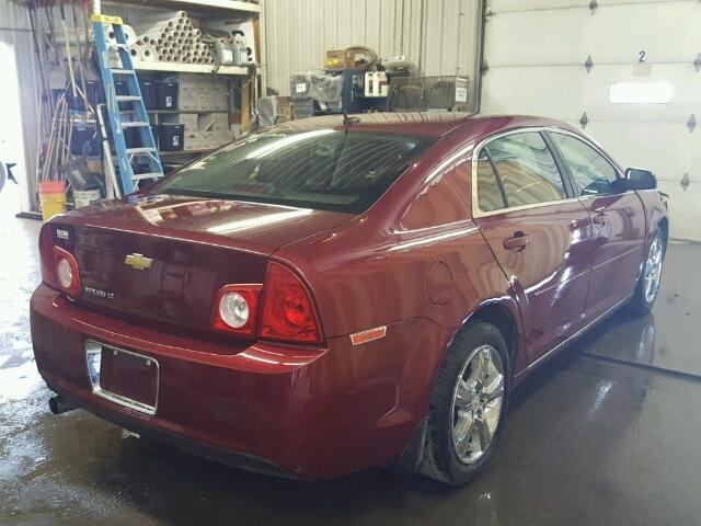 1G1ZC5E16BF342557 - 2011 CHEVROLET MALIBU 1LT წითელი ფოტო 4