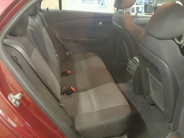 1G1ZC5E16BF342557 - 2011 CHEVROLET MALIBU 1LT წითელი ფოტო 6