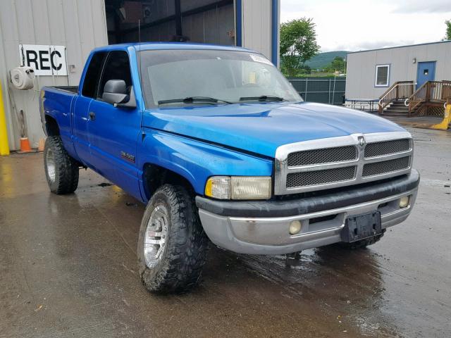 1B7KF23641J199102 - 2001 DODGE RAM 2500 BLUE photo 1