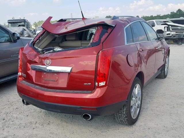 3GYFNBE33CS556529 - 2012 CADILLAC SRX PERFOR წითელი ფოტო 4