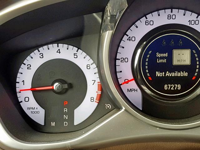 3GYFNBE33CS556529 - 2012 CADILLAC SRX PERFOR წითელი ფოტო 8