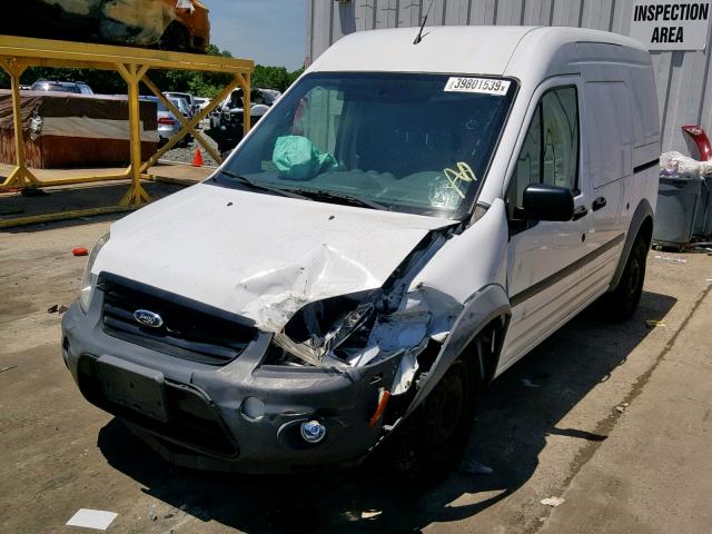 NM0LS7AN4DT170504 - 2013 FORD TRANSIT CO WHITE photo 2