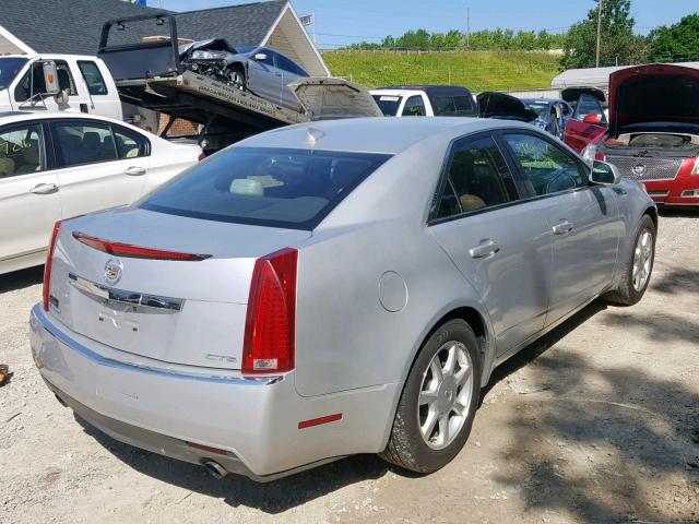 1G6DU57V090171593 - 2009 CADILLAC CTS HI FEA SILVER photo 4