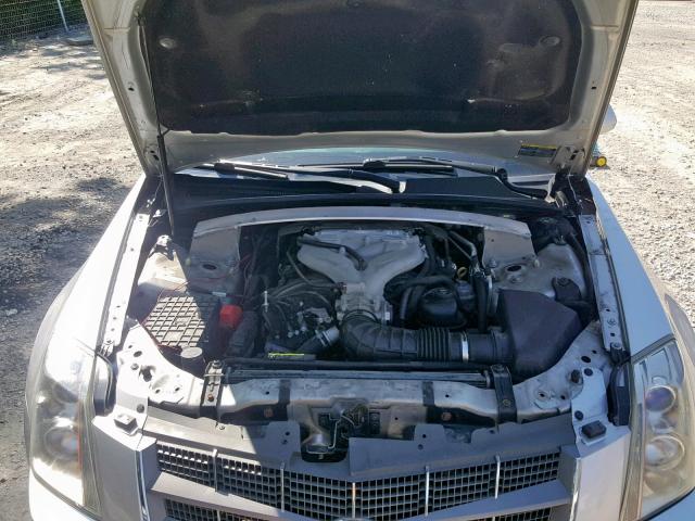 1G6DU57V090171593 - 2009 CADILLAC CTS HI FEA SILVER photo 7