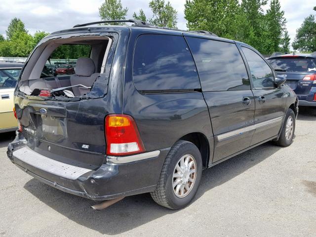 2FMZA524XYBC22360 - 2000 FORD WINDSTAR S BLACK photo 4