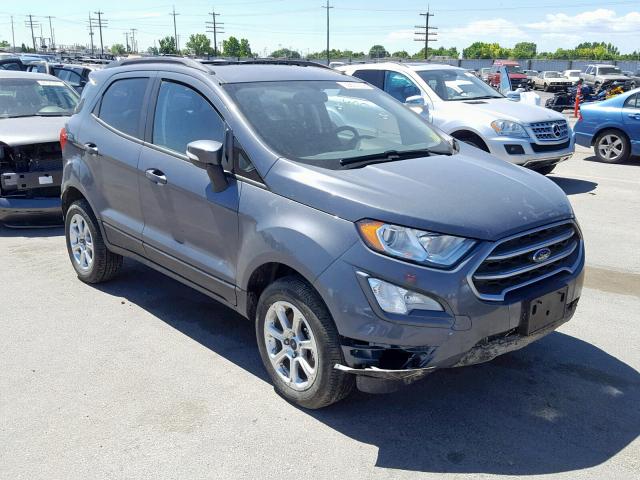 MAJ6P1UL5JC223740 - 2018 FORD ECOSPORT S GRAY photo 1