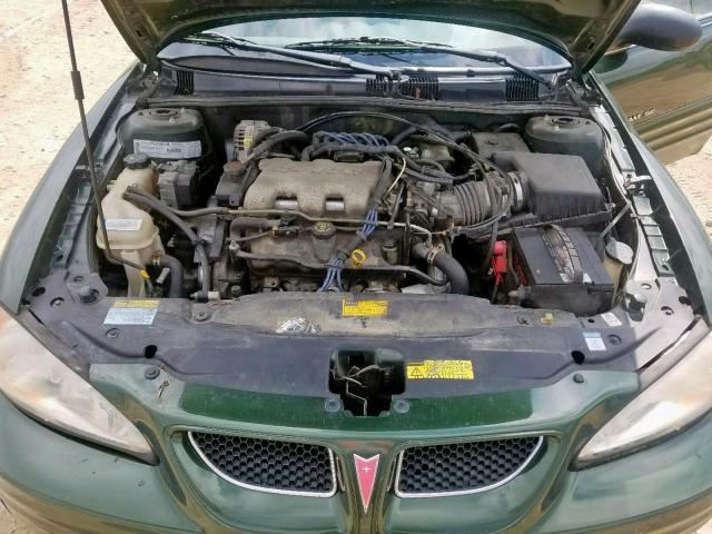 1G2NF52E7YC553656 - 2000 PONTIAC GRAND AM S GREEN photo 7