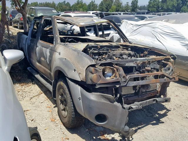 1N6ED27T13C403975 - 2003 NISSAN FRONTIER C BURN photo 1