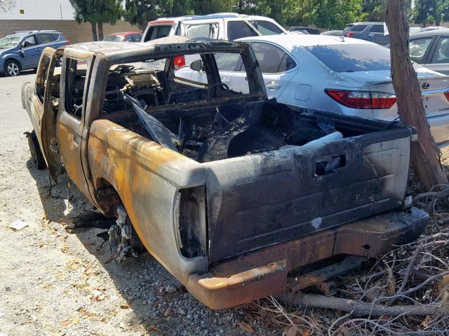 1N6ED27T13C403975 - 2003 NISSAN FRONTIER C BURN photo 3