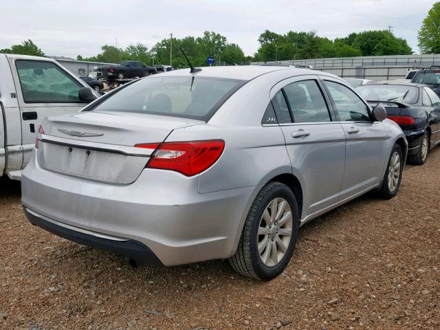 1C3CCBBB1CN126975 - 2012 CHRYSLER 200 TOURIN SILVER photo 4