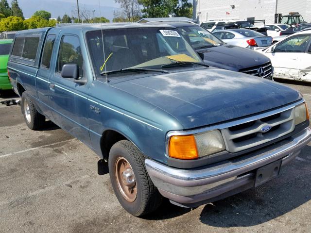 1FTCR14X4VPA17141 - 1997 FORD RANGER SUP GREEN photo 1