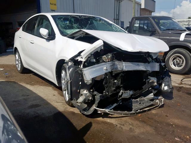 1C3CDFBA3DD151959 - 2013 DODGE DART SXT WHITE photo 1