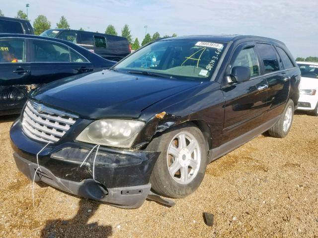 2A4GM68486R754513 - 2006 CHRYSLER PACIFICA T BLACK photo 2