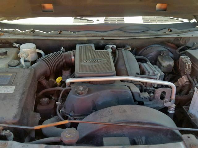 1GKDT13S852115876 - 2005 GMC ENVOY GRAY photo 7