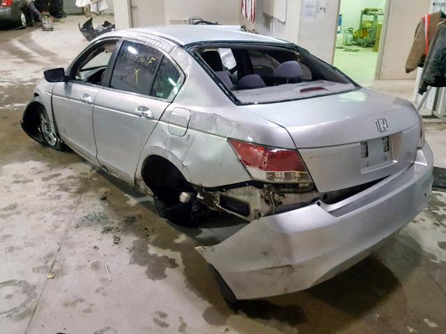 1HGCP26488A032717 - 2008 HONDA ACCORD LXP SILVER photo 3