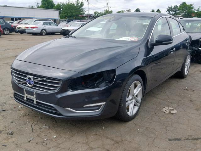 YV1612TK0F2335086 - 2015 VOLVO S60 PREMIE BLACK photo 2