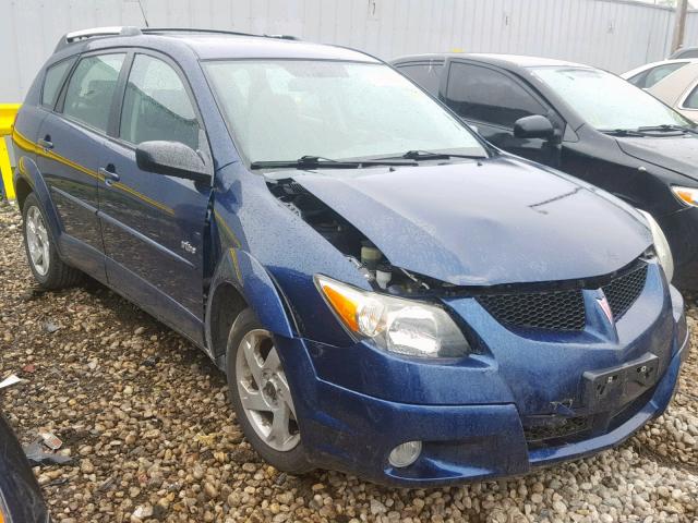 5Y2SL62833Z448108 - 2003 PONTIAC VIBE BLUE photo 1