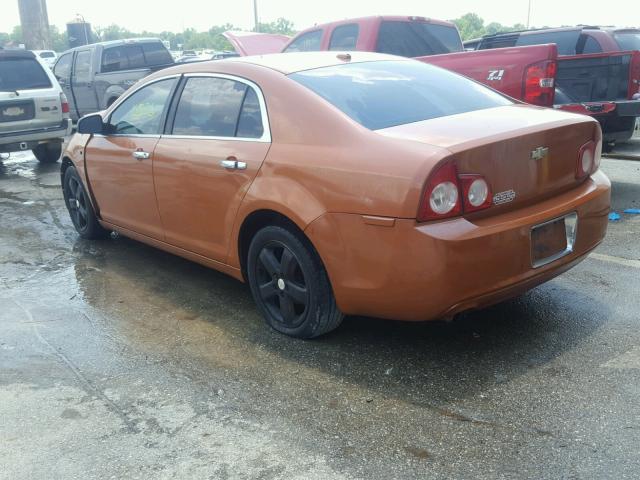 1G1ZK57B68F294527 - 2008 CHEVROLET MALIBU LTZ ORANGE photo 3