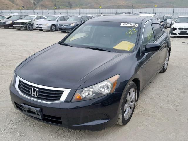 1HGCP2F87AA112731 - 2010 HONDA ACCORD EXL BLACK photo 2