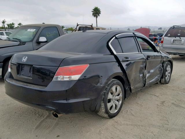 1HGCP2F87AA112731 - 2010 HONDA ACCORD EXL BLACK photo 4