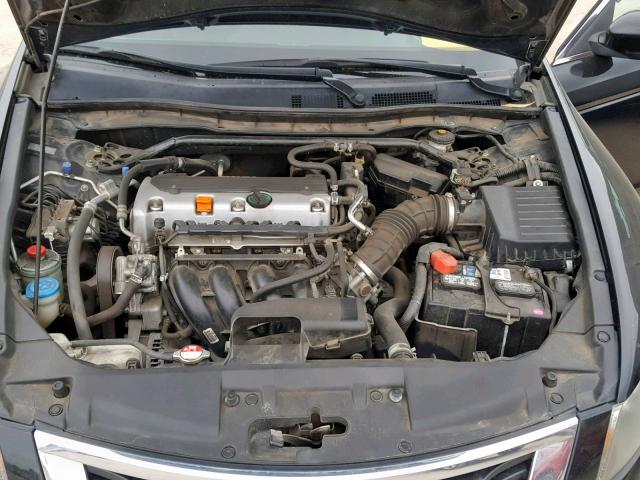 1HGCP2F87AA112731 - 2010 HONDA ACCORD EXL BLACK photo 7