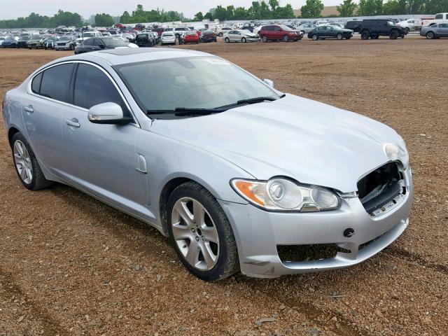 SAJWA05B99HR28794 - 2009 JAGUAR XF LUXURY SILVER photo 1