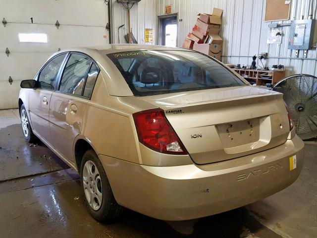 1G8AJ52F45Z116427 - 2005 SATURN ION LEVEL TAN photo 3