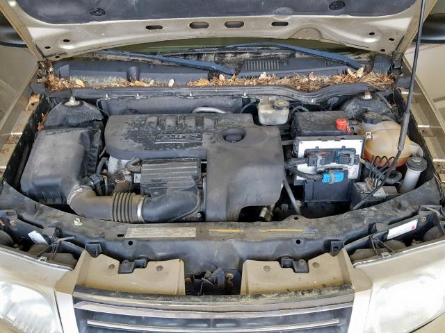 1G8AJ52F45Z116427 - 2005 SATURN ION LEVEL TAN photo 7