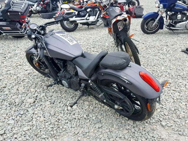 5VPFTB005H3002108 - 2017 VICTORY MOTORCYCLES OCTANE GRAY photo 3