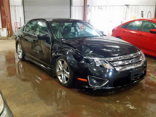 3FAHP0DC4AR428390 - 2010 FORD FUSION SPO BLACK photo 1