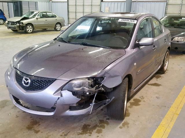 JM1BK323261407414 - 2006 MAZDA 3 S GRAY photo 2