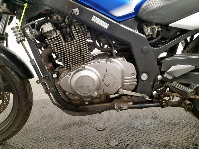 VTTGM51A682101564 - 2008 SUZUKI GS500 BLUE photo 6