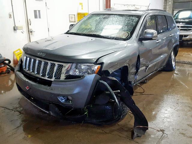 1J4RR6GT0BC621606 - 2011 JEEP GRAND CHER GRAY photo 2