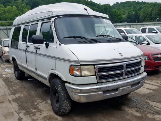 2B7HB21Y6TK116223 - 1996 DODGE RAM VAN B2 WHITE photo 1