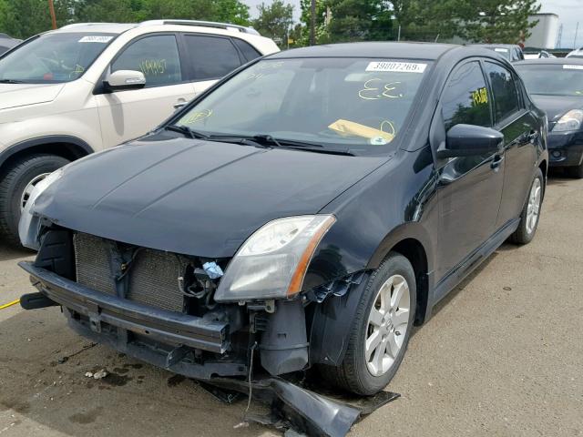 3N1AB6AP48L646549 - 2011 NISSAN SENTRA 2.0 BLACK photo 2