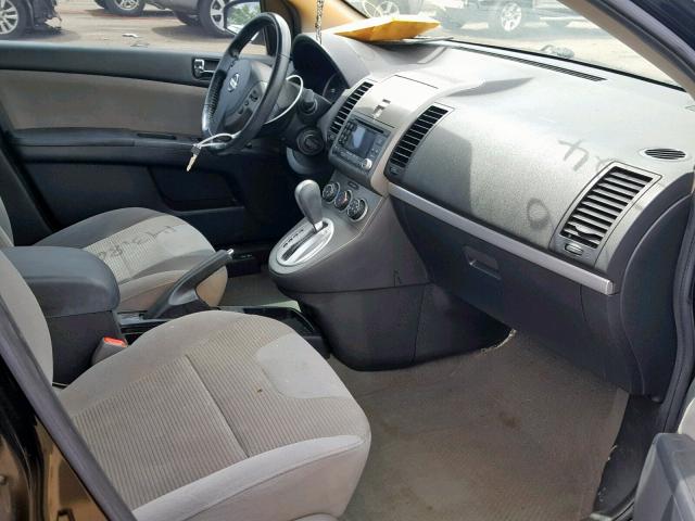 3N1AB6AP48L646549 - 2011 NISSAN SENTRA 2.0 BLACK photo 5